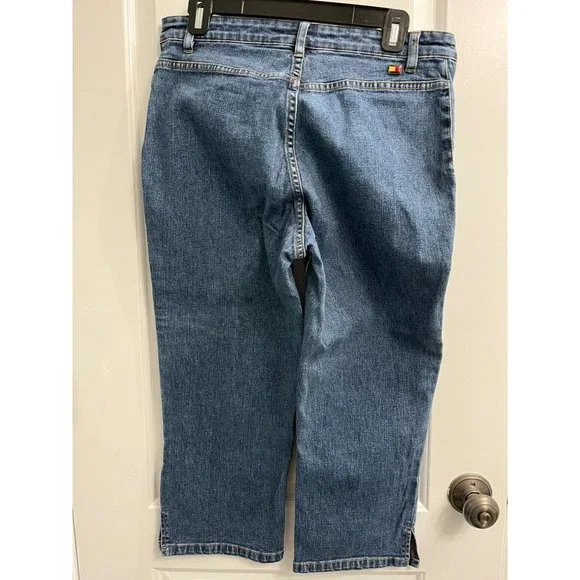 Tommy Hilfiger Womens Stretch Capri Jeans Size 10 - Picture 2 of 2